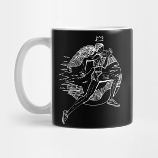 Chalk No 1 Track and Field Runner Mug